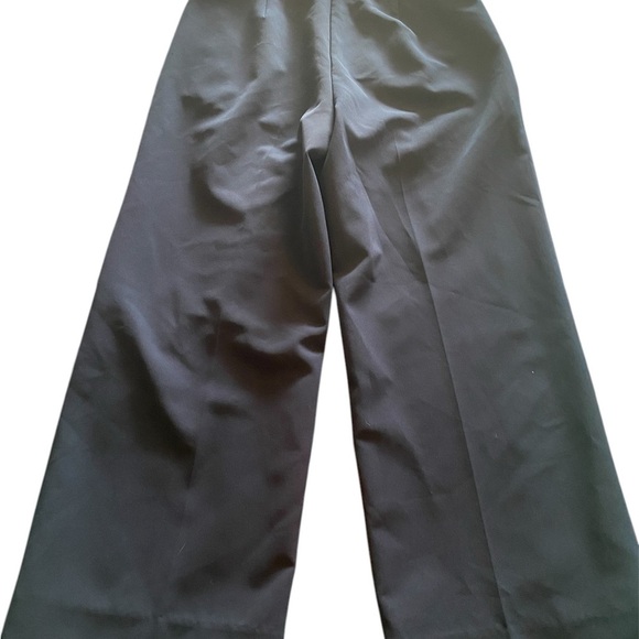 Tahari Wide Leg Blue and Gold Pants - Picture 2 of 5